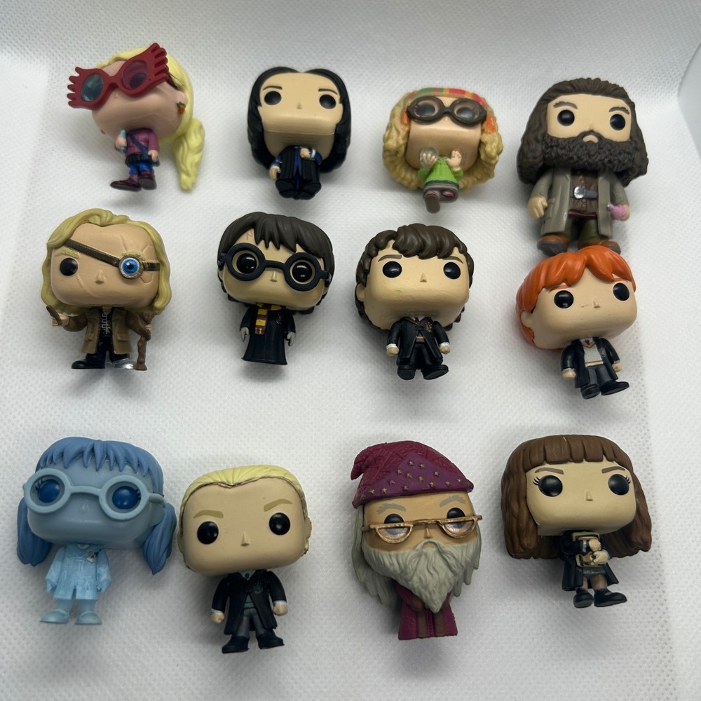 Funko Pocket Pop Harry Potter Toy Lot of 12 Vinyl Figures Moaning Myrtle Snape